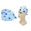 Comfortable Breathable Cotton Print Surgical Cap Adjustable Elastic Skull Cap for Medicinal Professionals