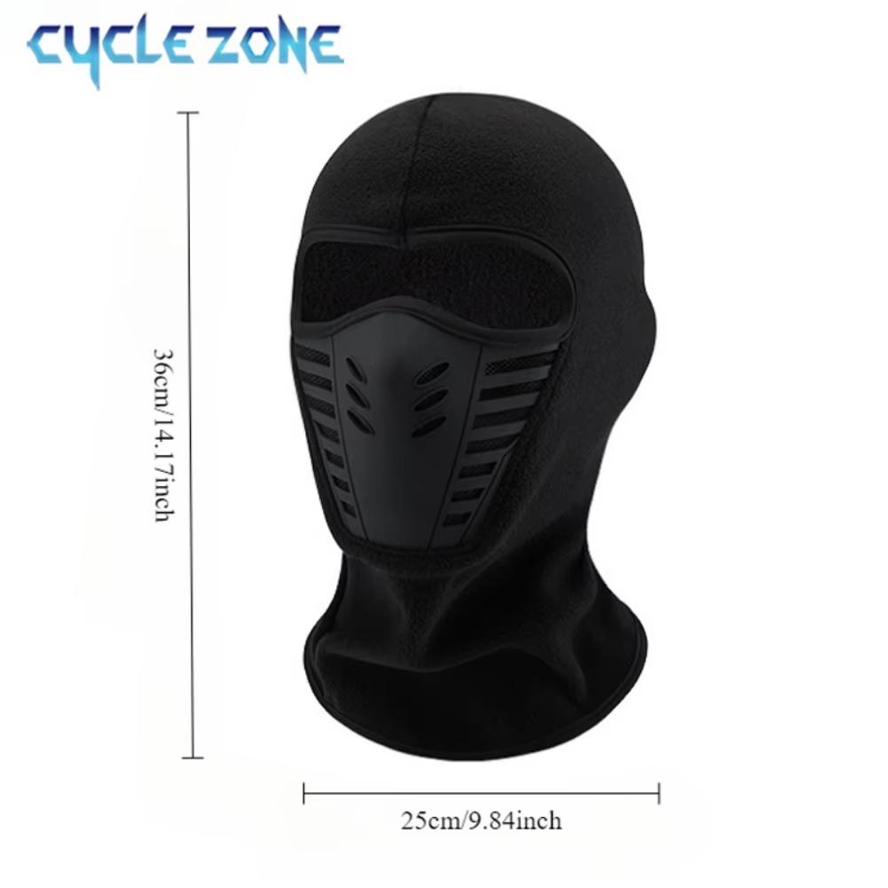 Winter Thermal Full Face Mask Windproof Fleece Balaclava Cap Warm Dustproof Motorcycle Riding Ski Cycling Face Cover