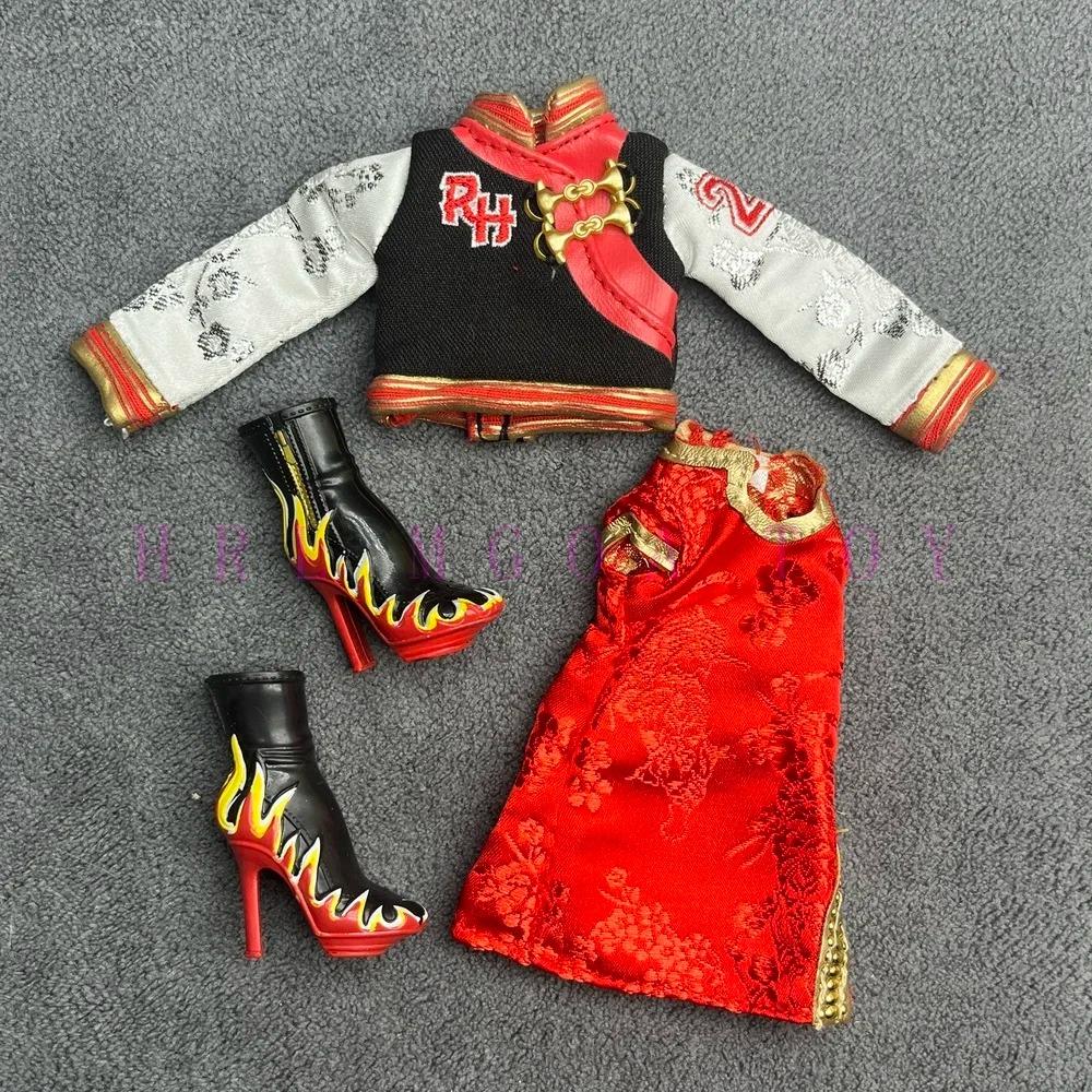 Original Multi Style Rainbow Middle School 28cm Doll Clothes and Shoes Set Fashion Dressing Girls' Holiday Gift Toys