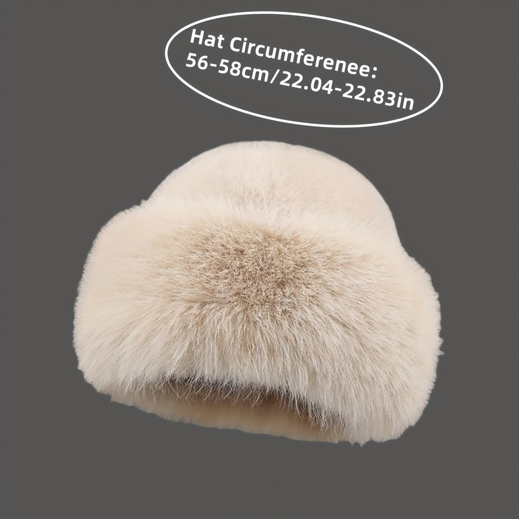 2 Women's Fleece Warm Hats - Fashionable Appearance, Thickened Hats, Suitable for Outdoor Activities In Cold Weather