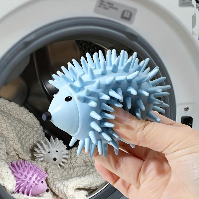 Reusable Hedgehog Laundry Balls Anti-Tangle Anti-Wrinkle Hair Removal Washing Machine Dryer Fabric Softener Laundry Care Tool