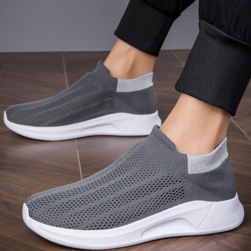 Sneakers Herren Atmungsaktiv Mode Neu Rutschfest Bequem Herren-Sneaker Freizeitschuhe Schwarz Herren-Sneakers Schuhe Für Herren