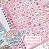 Cute Kpop Decorative Sticker Book Washi Paper Journal DIY Material Decoration Kawaii Stickers Scrapbooking Ins Stationery