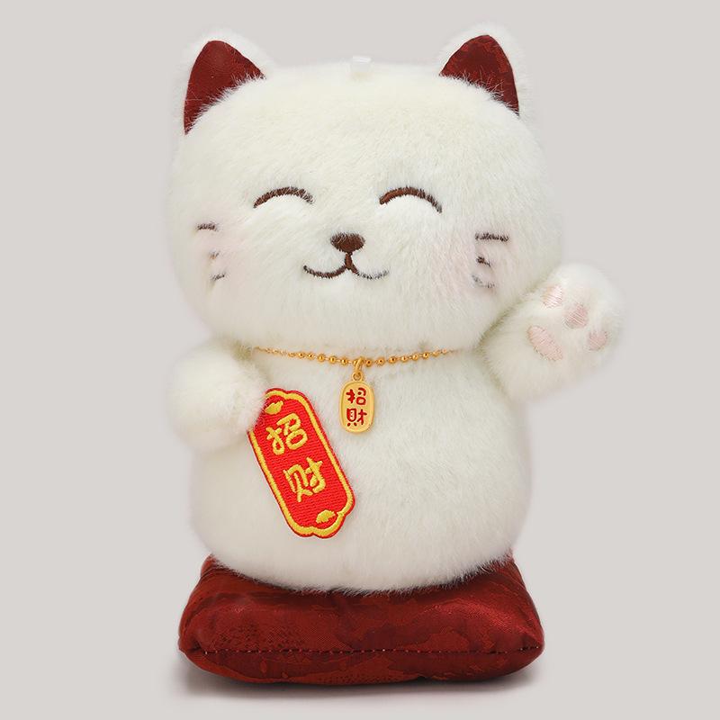 

Милый кулон в виде куклы-кошки, плюшевая игрушка, мультяшный котенок, подвеска для сумки, брелок, настольное украшение 18cm 0.085kg