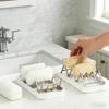 Bathroom Countertop Soap Rack Soap Storage Rack Bathroom Soap Draining Rack Kitchen Wool Sponge Storage Rack
