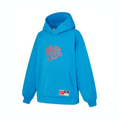 Nike Modisches, schlichtes Kapuzensweatshirt für Kinder, blau, HF8158-435