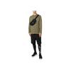 Y-3 Ss22 Solid Color Crew Neck Long Sleeve T-Shirt Men Tops Olive-Green HT2291