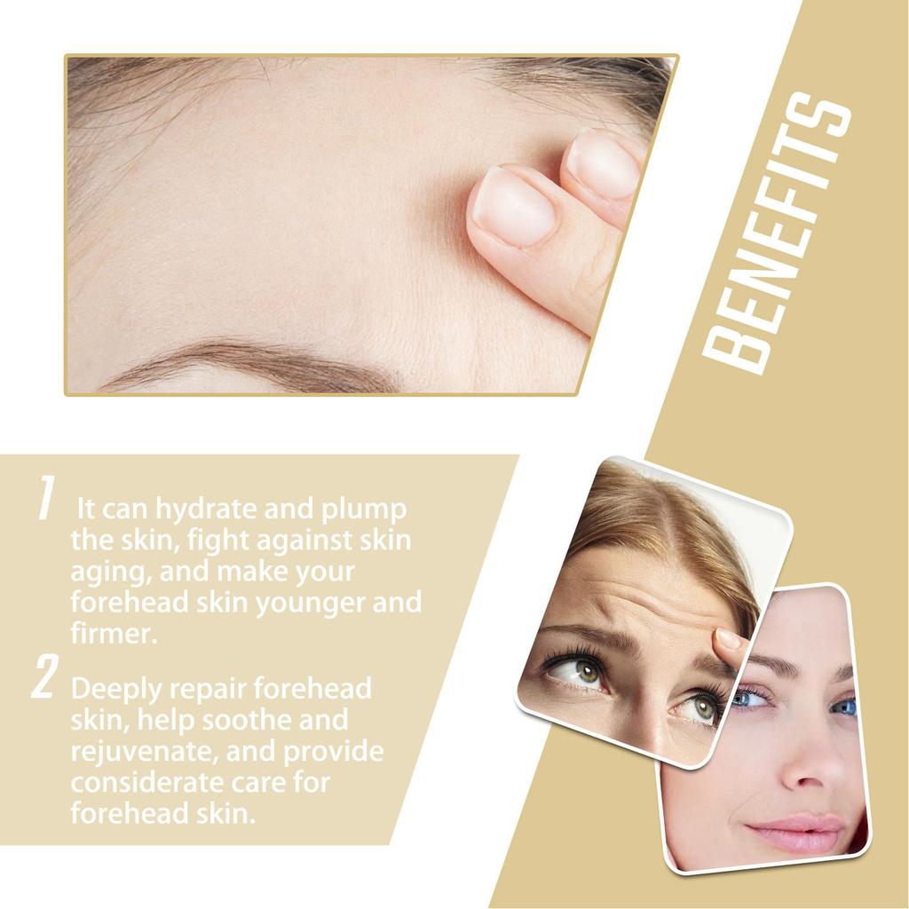 18pcs Forehead Wrinkle Patches Collagen Hydration Anti Wrinkle Patches for Forehead Fine Lines