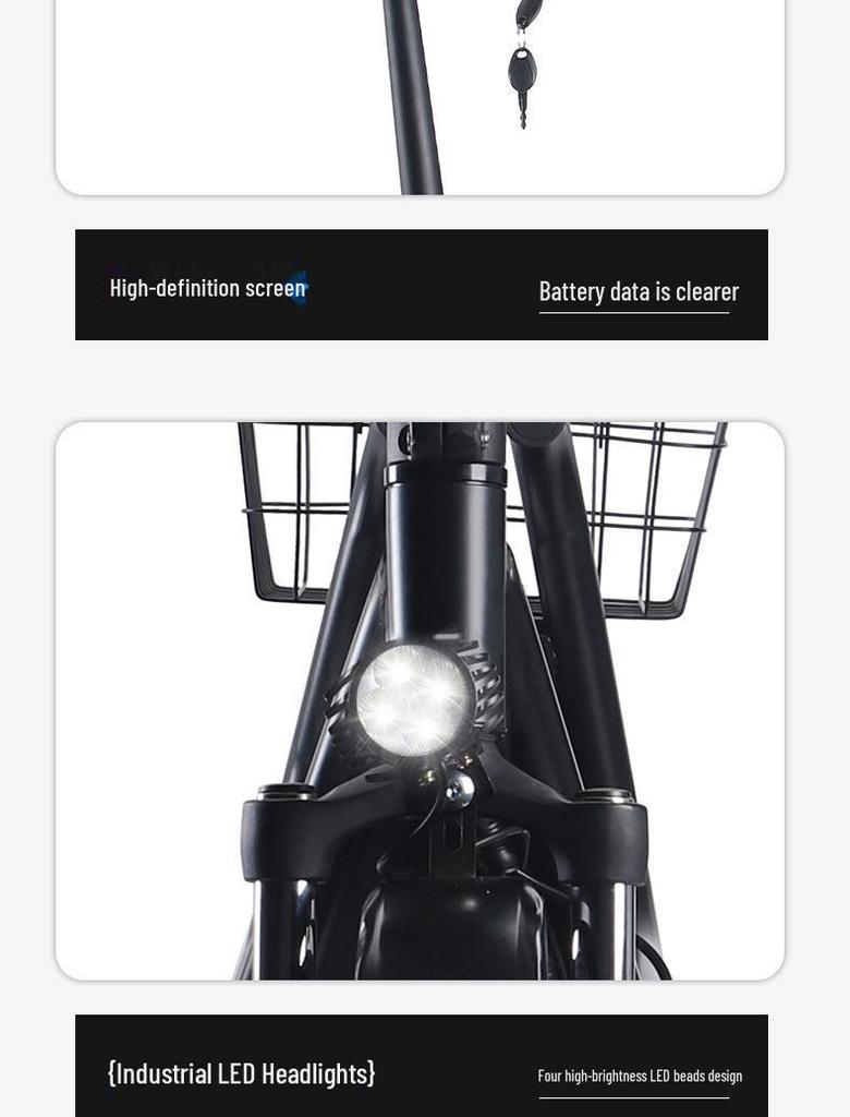 Lightweight Lithium Battery Mini Harley Electric Scooter for Adults – Portable and Home Use
