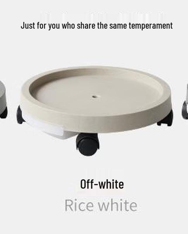 Mobile Flower Pot Tray with Wheels