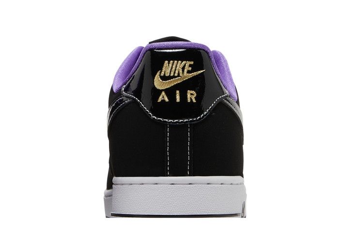 Heren Sneakers Nike Air Force 1 Low '07 LV8 World Champ Zwart Paars Zwart/IJzergrijs/Wit/Zwart