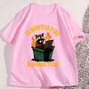 Dumpster Fire Response Team with Raccoon and Possum Tshirts for Men Women Funny Animal Cotton Short Sleeve Tshirts Clothing