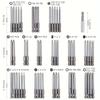 50-Piece Magnetic Screwdriver Bit Set - Extra-Long 75mm, Multifunctional & Durable, Perfect for DIY & Professional Use