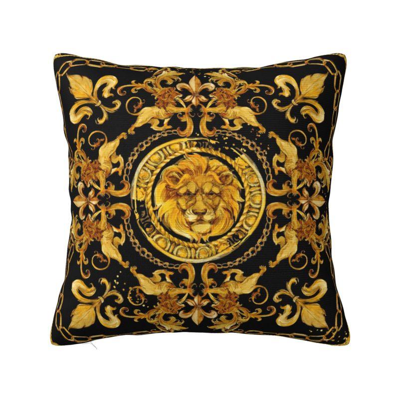 Custom Luxury Luxury European Baroque Art Cushion Cover Soft Throw Pillow Case Living Room Decoration
