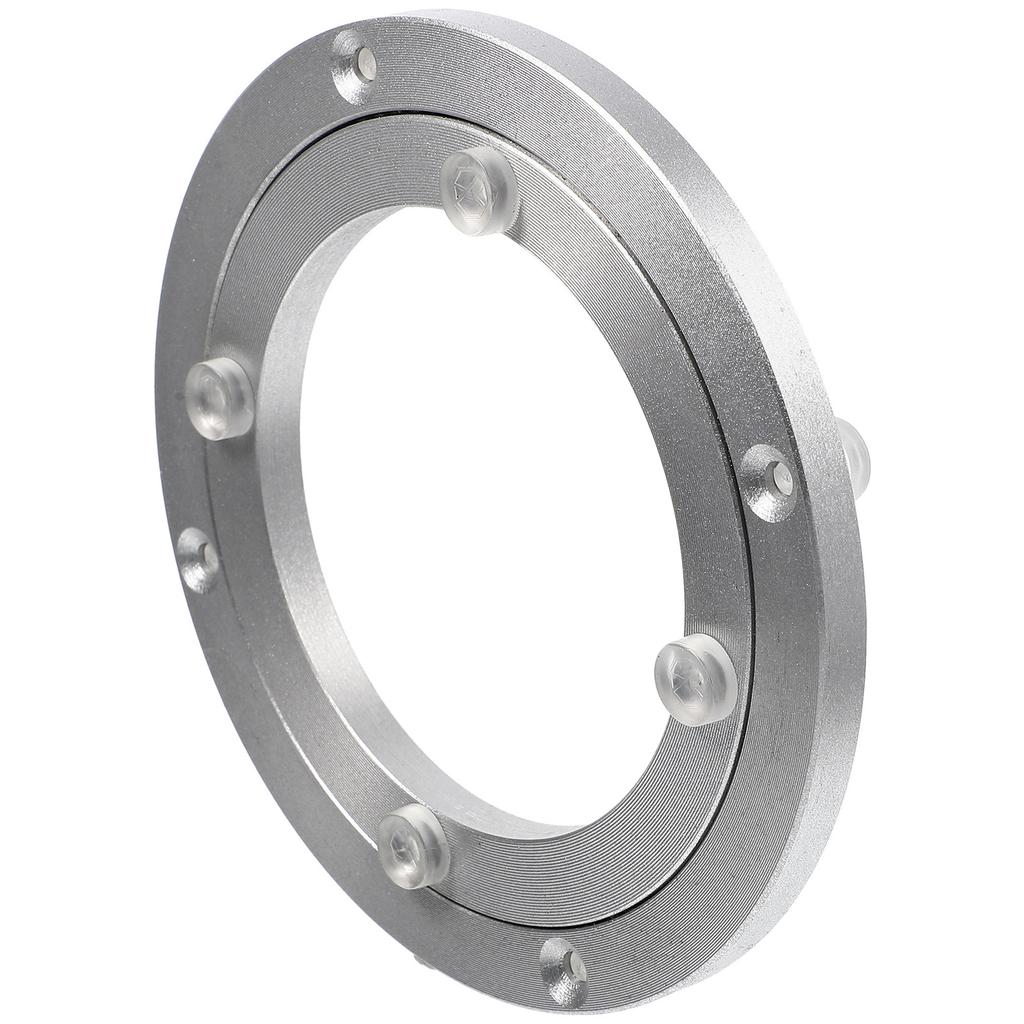Professional Round Turntable Bearing Aluminum Alloy Material Sturdy Table Swivel Plate for Dining Room Meals Gift