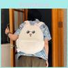 Jujutsu Kaisen Fushiguro Megumi Plüsch Rucksack Gemütliche Weiße Umhängetasche Einzigartiges Design