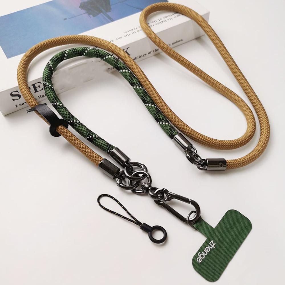 3 In 1 Mobile Phone Lanyard Hanging Rope Phone Neck Straps Crossbody Phone Strap  Lanyard Patch