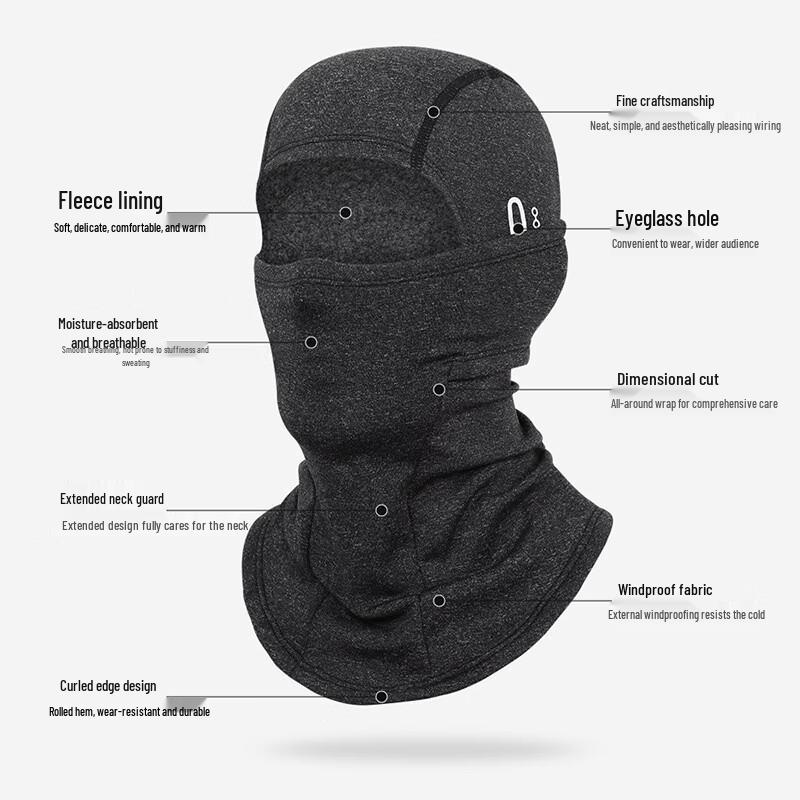 Miling Warm Cycling Full Face Mask