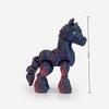 3D-Druck Pferdefiguren Mehrgelenkig Bewegliche Simulationspferde für Wohnaccessoires Geschenk Wohnzimmerdekoration