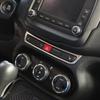 For Jeep Renegade BU 2015 2016 2017 Interior Accessories Center Console Sticker Warning Light Frame Decoration Trim Cover