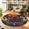 Tapis rond personnalisé World of Warcraft Support Nom personnalisé, Tapis de décoration intérieure doux