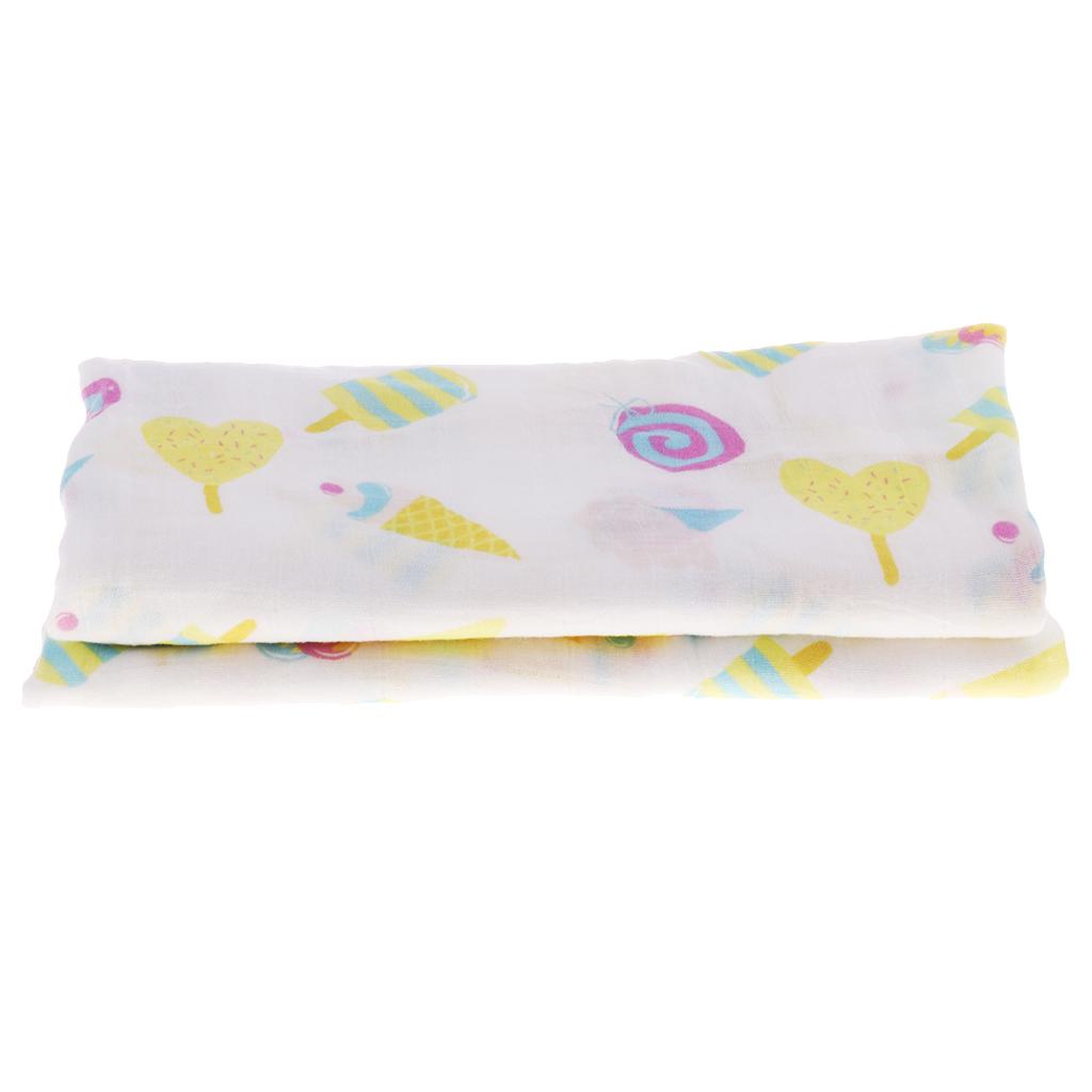 Buy Soft Muslin Baby Swaddling Blanket Newborn Infant Cotton Swaddle