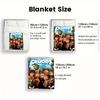 The Croods 2D Flat Pattern Flannel Blanket High quality All Seasons Warmth and Comfort Perfect for Christmas Gifts.DMT0925536