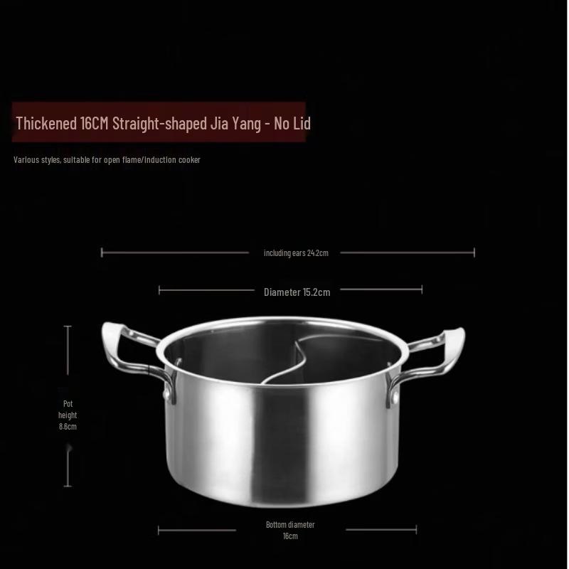 Naijiang Stainless Steel Personal Hot Pot