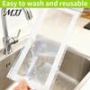 Washable Snack Bags Reusable Fresh-keeping Bags, Extra Long Sealable Food Storage Double BPA Free Containers Layer Leakproof Seal Plastic for