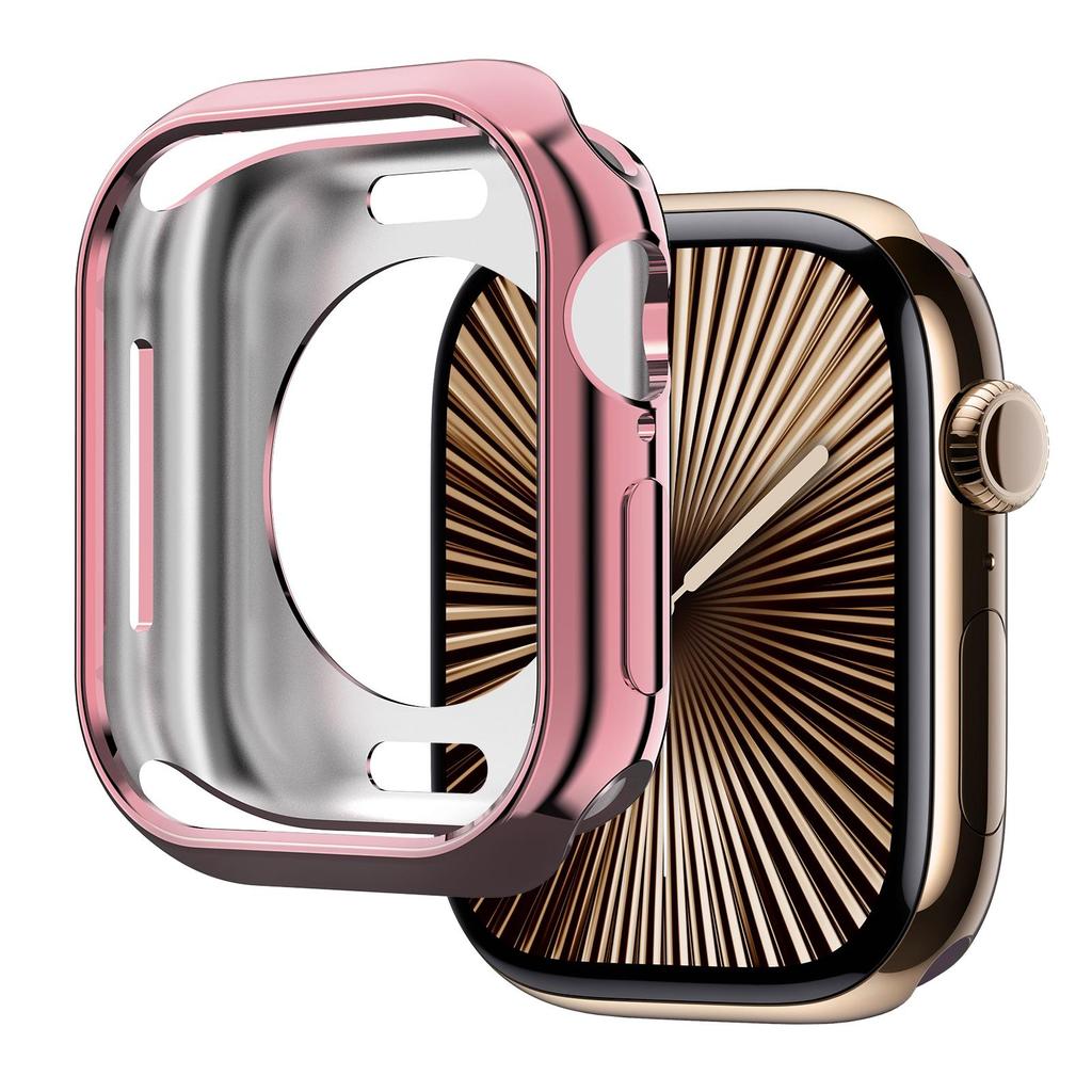 Hollow TPU Case For Apple Watch 10 46mm 42mm Accessories NO Screen Protector Soft Protective Bumper Cover iWatch Series 10 46 Mm