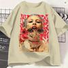 Übergroßes T-Shirt Sommer Sängerin Doja Cat Mode T-Shirts 100% Baumwolle T-Shirt Für Unisex Y2k Klassisch Große Größen Kurzarm