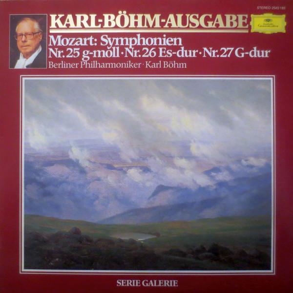LP Record MOZART, KARL BOHM, BERLINER PHILHAR - Mozart: Symphonien Nr. 25 G-moll ?  2543183 Deutsche Grammo 1981 Germany Classical Used