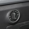 Car Headlight Switch Trim Frame Ring Knob Ring Trim Cover for VW Tiguan Golf Jetta MK5 MK6 Passat B6 B7 CC Touran Tiquan