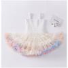 Girls' Strap Dress Summer New Style Baby Girl Children'S Day Bowknot Dress Princess Dress