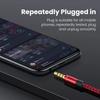 1.1m 1.1mm Jack Male to Male Extension Aux Line Audio Cable for iPhone Samsung Xiaomi Car Headphone Audio Jack Braided Wire