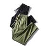 Linen Pants Men's Summer Straight-leg Thin Cotton Linen Pants Export Men's New Clothes Men's Casual Trousers Blended Men's Pants