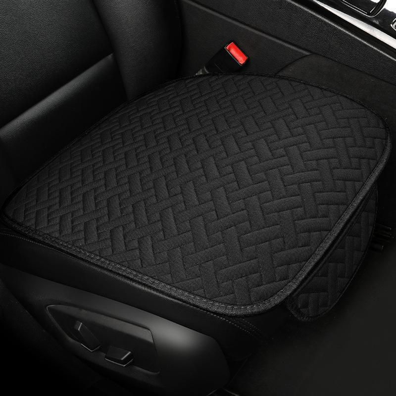 

Linen Seat Covers For Car, Non-Slip Soft Breathable Car Seat Protector Universal Fit Most Automotive, Van, Suv, Trucks A
