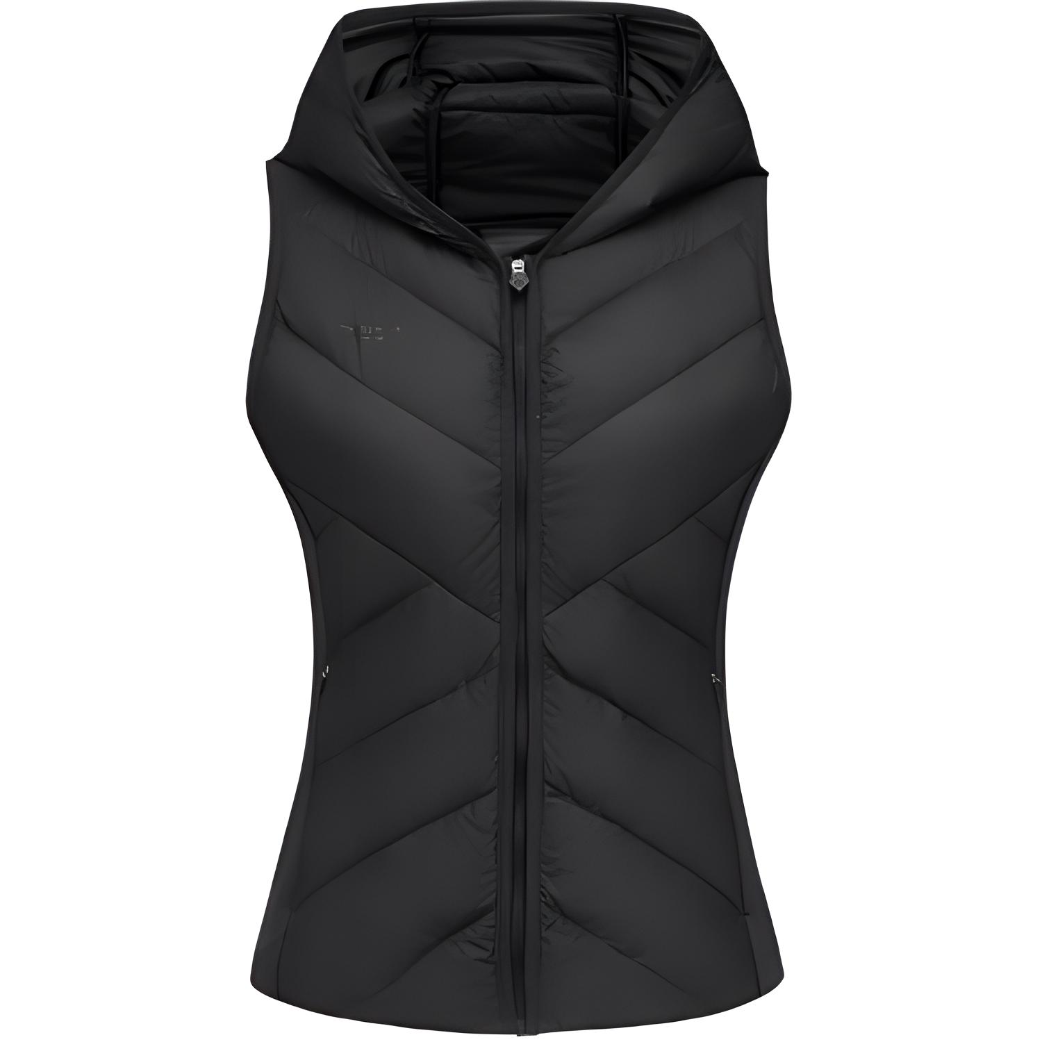 Skechers Sports Lifestyle Warm Windproof Water-Resistant Wear-Resistant Vest Women Vests Deep-Night-Black P424W182-03B6 S