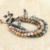 Fashion Natural Stone Tiger Eye Bracelet Lava Rock Bracelet Stress Relief Bracelets Unisex Jewelry Gifts