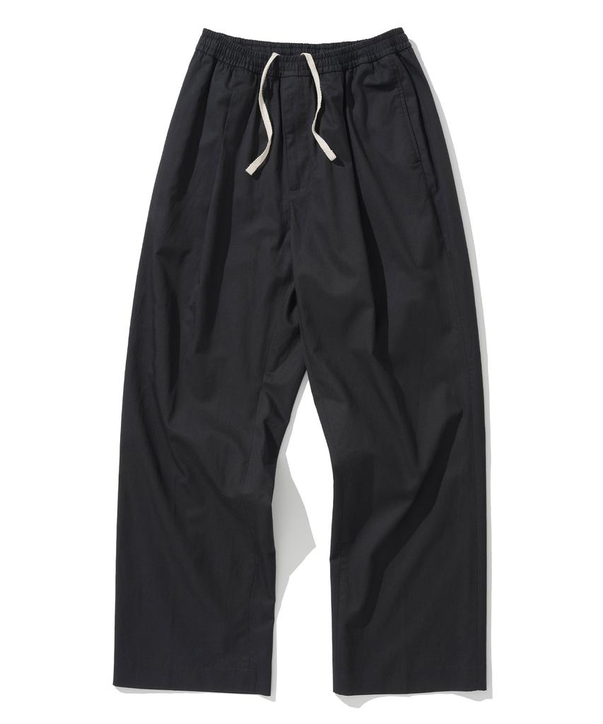 UNIFORM BRIDGE Comfort Easy Trousers Black