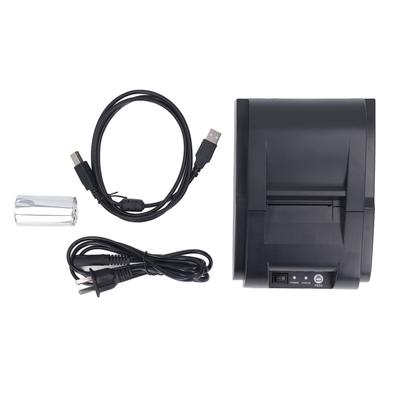 58mm Thermodrucker Hochgeschwindigkeit Klarer Druck USB Belegdruckmaschine für Windows für IOS System