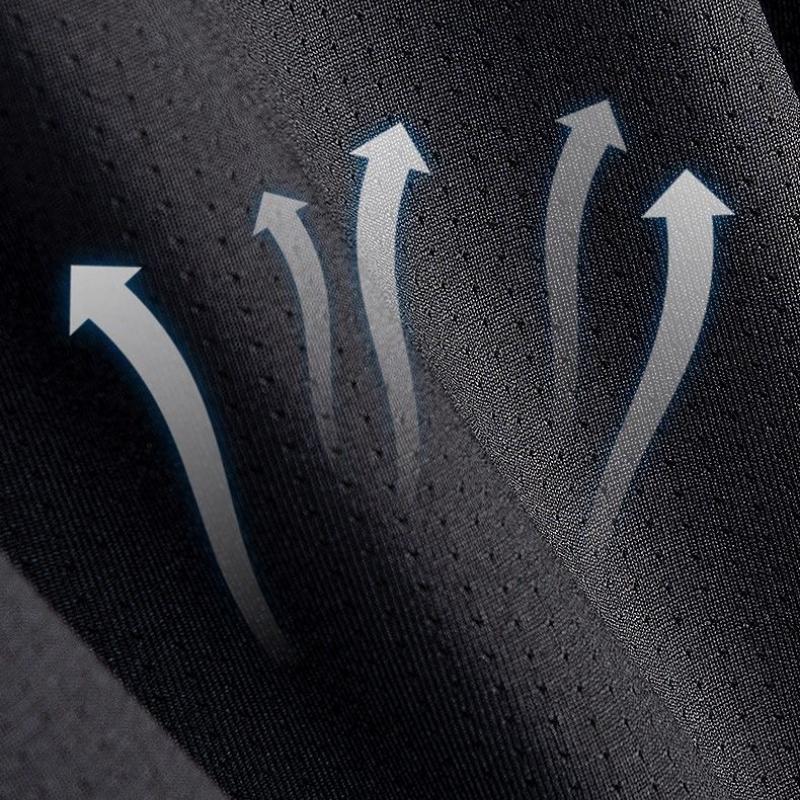 Summer Men Clothing Harajuku Breathable Fashion Sportswear Basketball Suit Casual Short-sleeved T-shirt + Shorts 2-piece