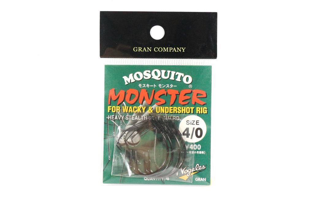 Varivas Mosquito Wacky Worm Hook Monster Class Size 4/0 (4151)