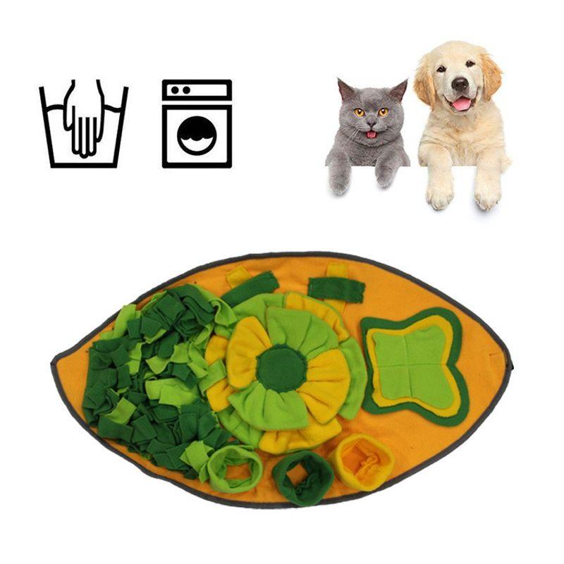 

Amazon New Koi Type Polar Fleece Storage Smell Pad Slow Food Educational Training Dog Toy Pet Supplies Default