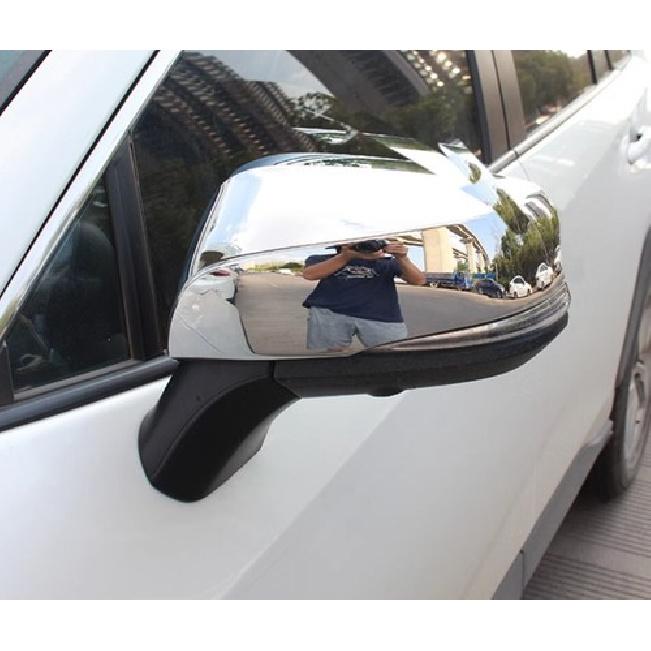 ABS Chrome Rearview Side Mirror Cover Trim For 2024-2025 Toyota Grand Highlander