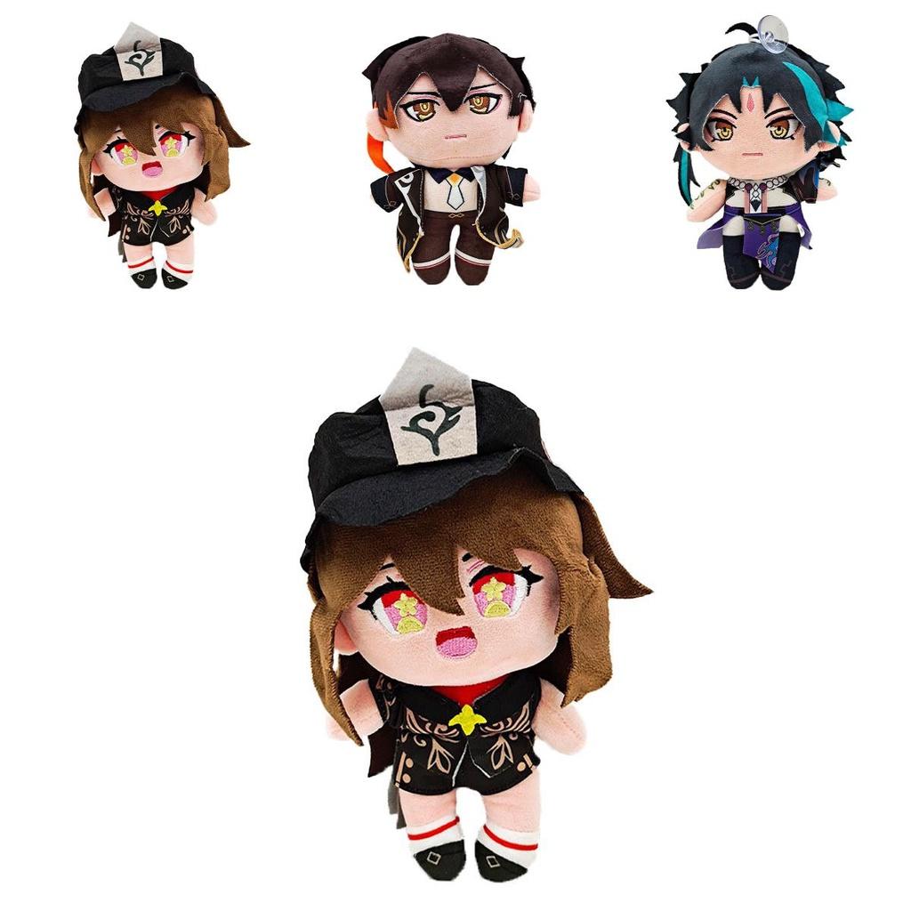 Genshin Impact Plush Toy Collection Scaramouche Gorou Zhongli Hu Tao More!