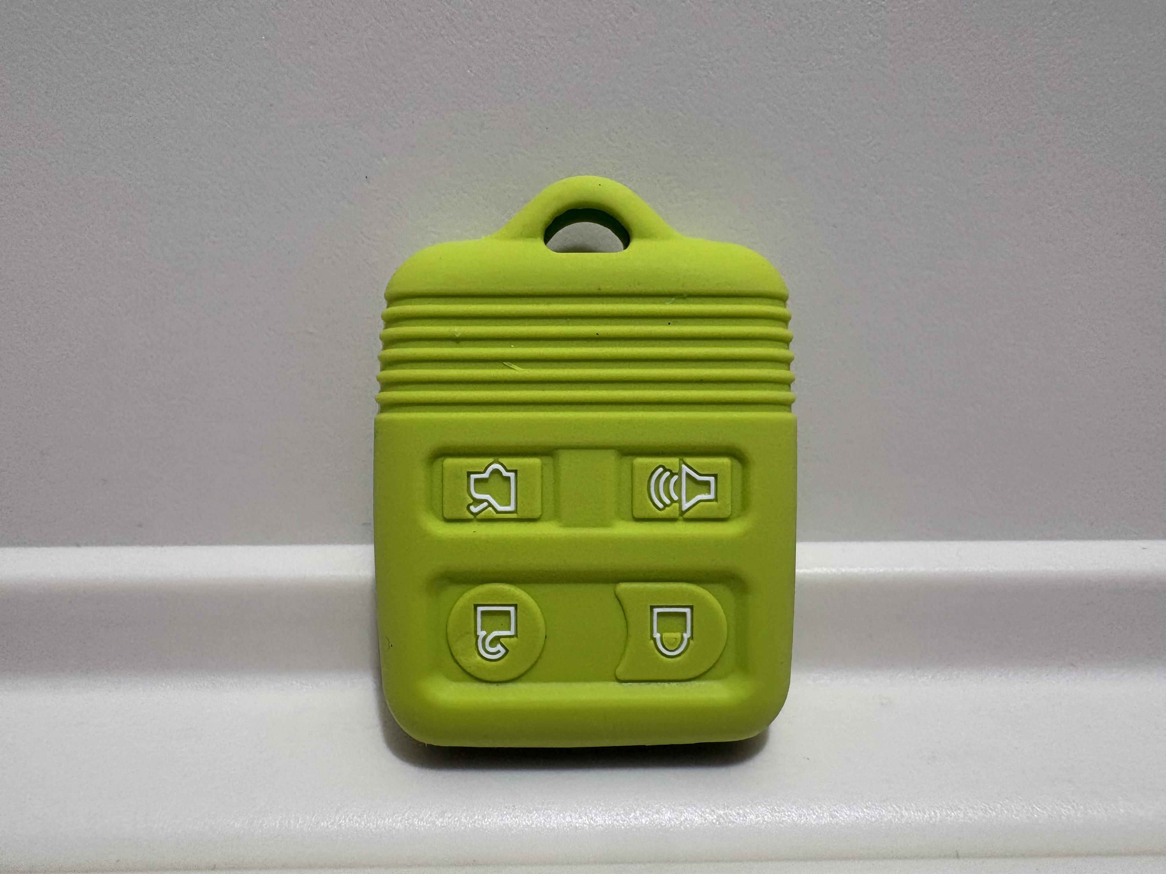 

Suitable for Peugeot 206 Straight 2-button Silicone Key Cover Citroen Key Bag Citroen Picasso Remote Control Cover