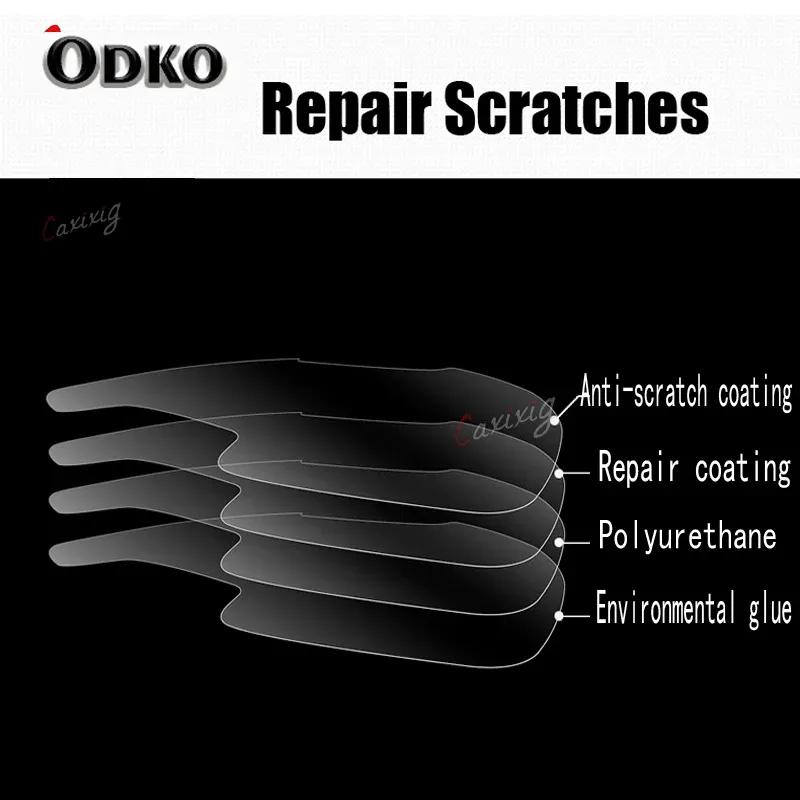 For Subaru Forester - Car Interior Center Console Transparent TPU Protective Film Anti-scratch Repair Film Accessories
