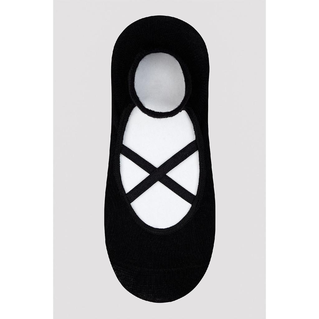 Cross Black Flat Shoes