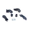 BHL29+BHL30 Headlight Holder Mount Repair Bracket Tab Set Left Right for VW Jetta MK5 A5 1K 2005-2010 Golf MK5 A5 1K 2004-2009 1K0998225 1K0998226